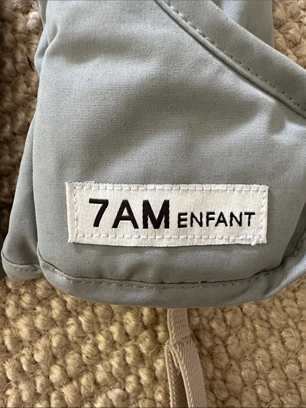 7AM Enfant Kids Mittens in Soft Sage